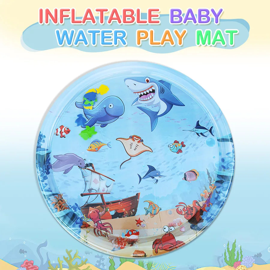 93cm Shark Water Play Mat Baby Educational Toy