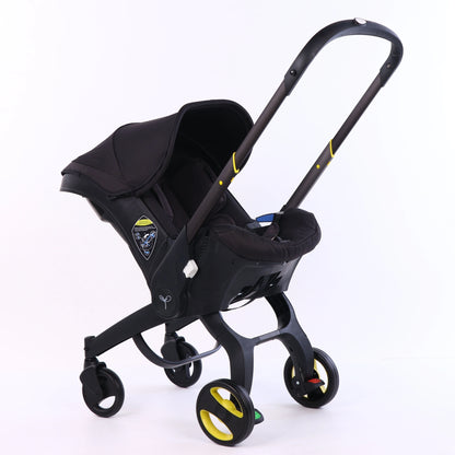 3-in-1 Baby Stroller with Car Seat Foldable Pram