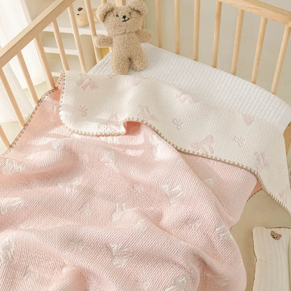 Soft Cotton Baby Swaddle Receiving Blanket Stroller Cover Quilt