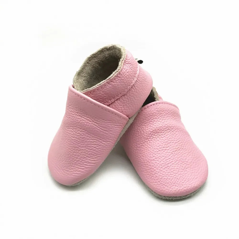 Baby Cow Leather Soft Sole Non-Slip First Walkers