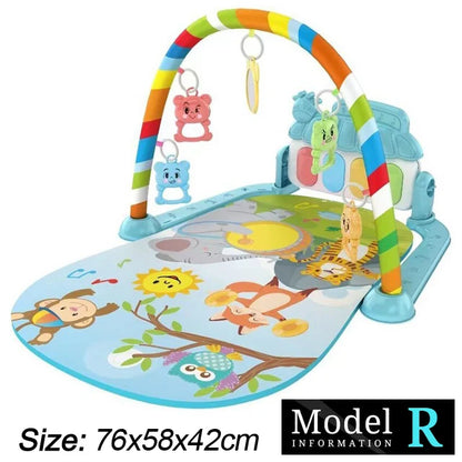 Baby Piano Fitness Gym Play Mat Early Learning