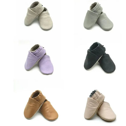 Baby Cow Leather Soft Sole Non-Slip First Walkers