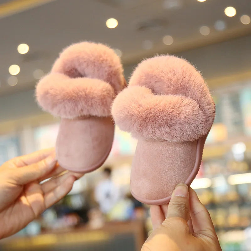 Winter Baby Snow Boots Plush Soft First Walker Shoes
