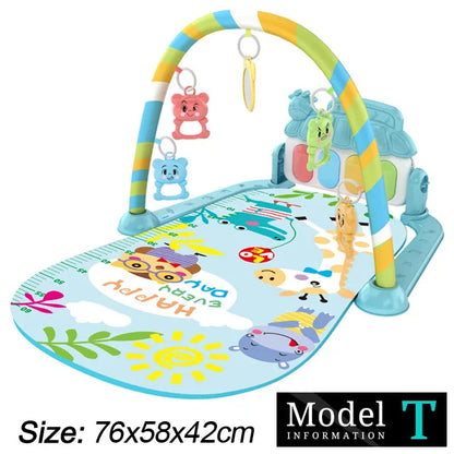 Baby Piano Fitness Gym Play Mat Early Learning