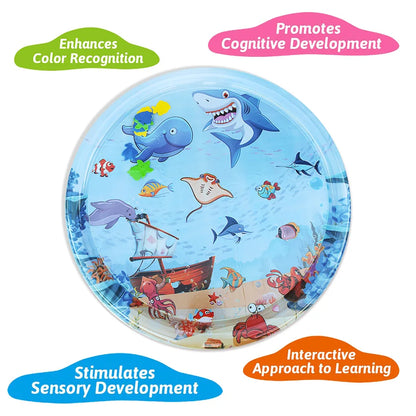 93cm Shark Water Play Mat Baby Educational Toy