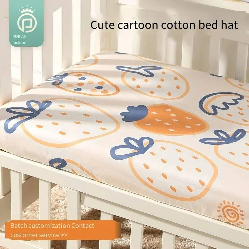 Pure Cotton Baby Mattress Sheet for Bassinet and Cradle