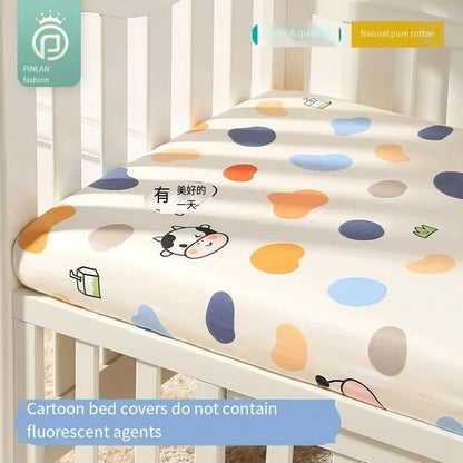 Pure Cotton Baby Mattress Sheet for Bassinet and Cradle