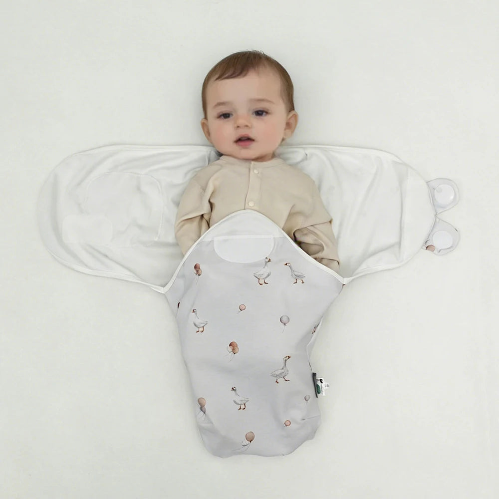 Newborn Cotton Summer Swaddle Sleeping Bag Sleepsack 0-6 Months