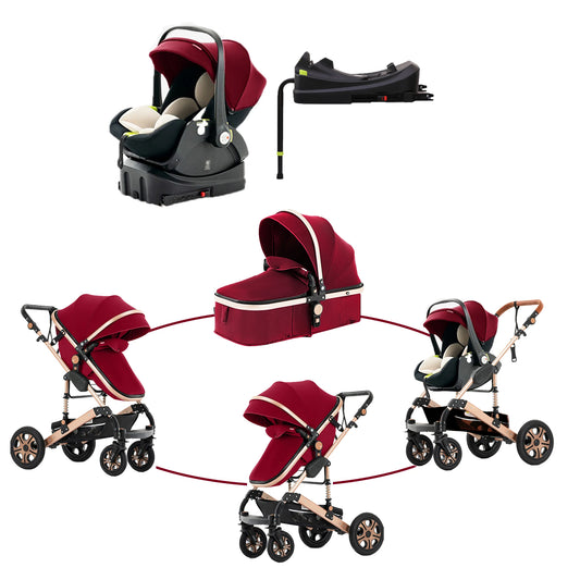Baby Stroller Travel System with Car Seat Combo