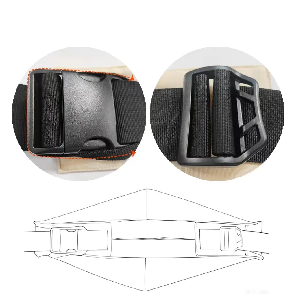 Baby Carrier with Wide Shoulder Strap Waist Stool