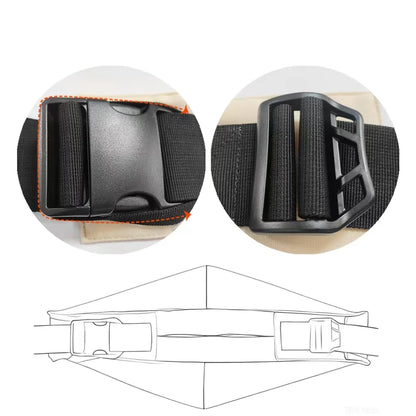Baby Carrier with Wide Shoulder Strap Waist Stool