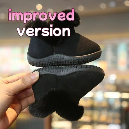 Winter Baby Snow Boots Plush Soft First Walker Shoes