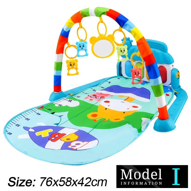 Baby Piano Fitness Gym Play Mat Early Learning