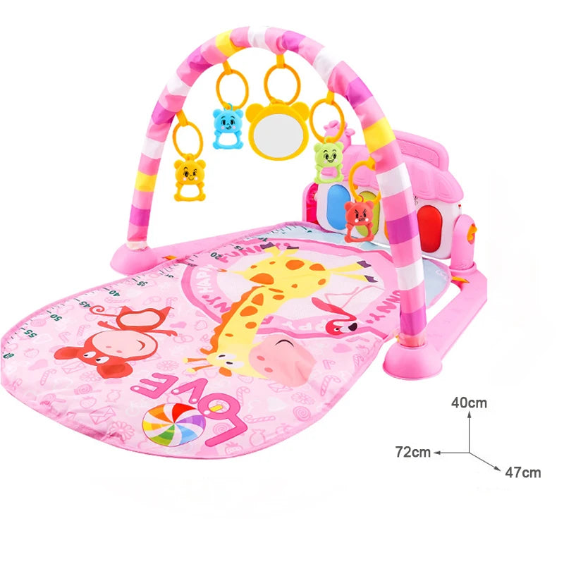 Musical Baby Activity Gym Play Mat with Piano