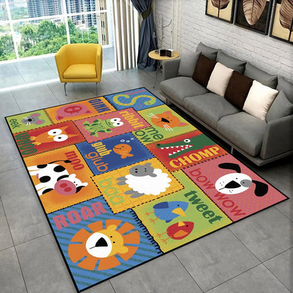 ABC Alphabet Kids Play Mat Non-Slip Educational Rug