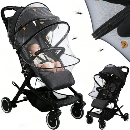 Universal Baby Stroller Mosquito Net Insect Protection Mesh