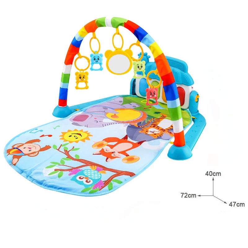 Musical Baby Activity Gym Play Mat with Piano