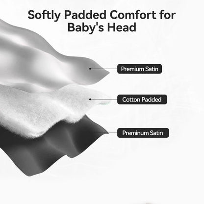 2-Pack Infant Car Seat Headrest Soft Support Cushions