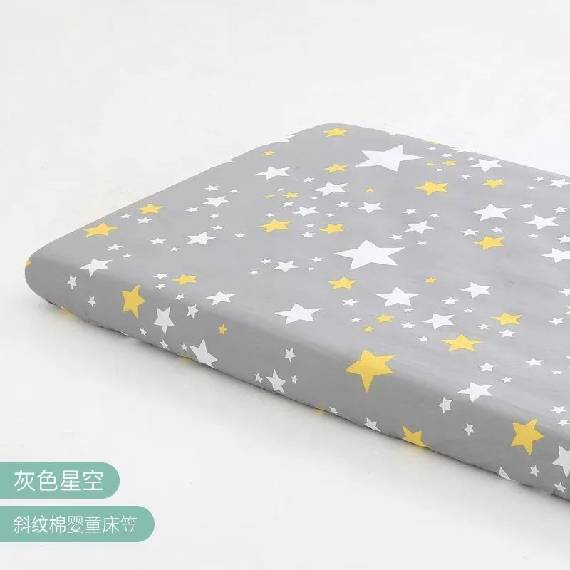 Pure Cotton Baby Mattress Sheet for Bassinet and Cradle