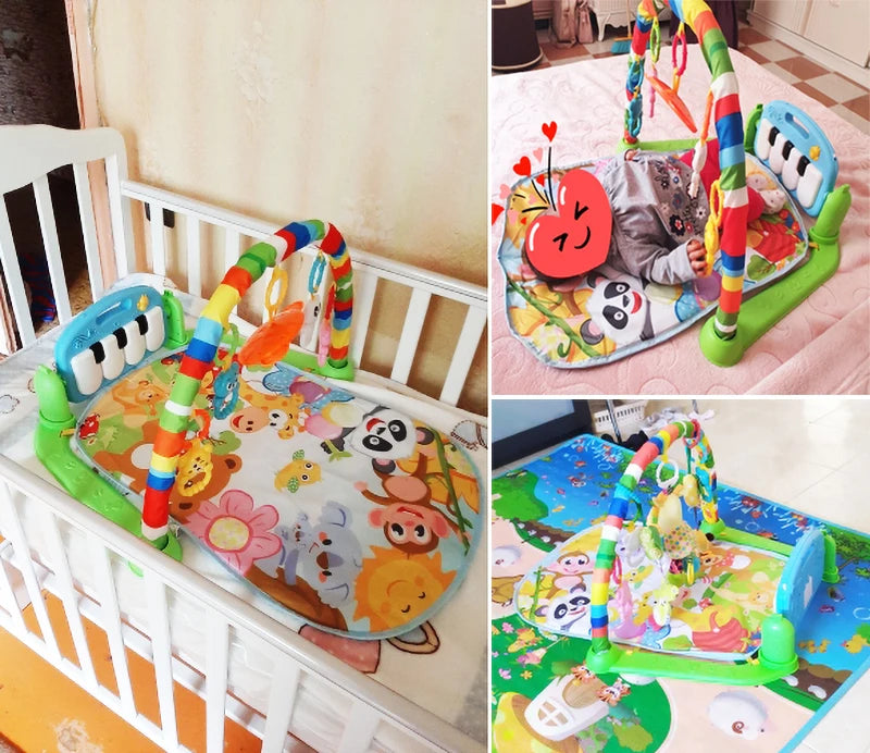 Musical Baby Activity Gym Play Mat with Piano