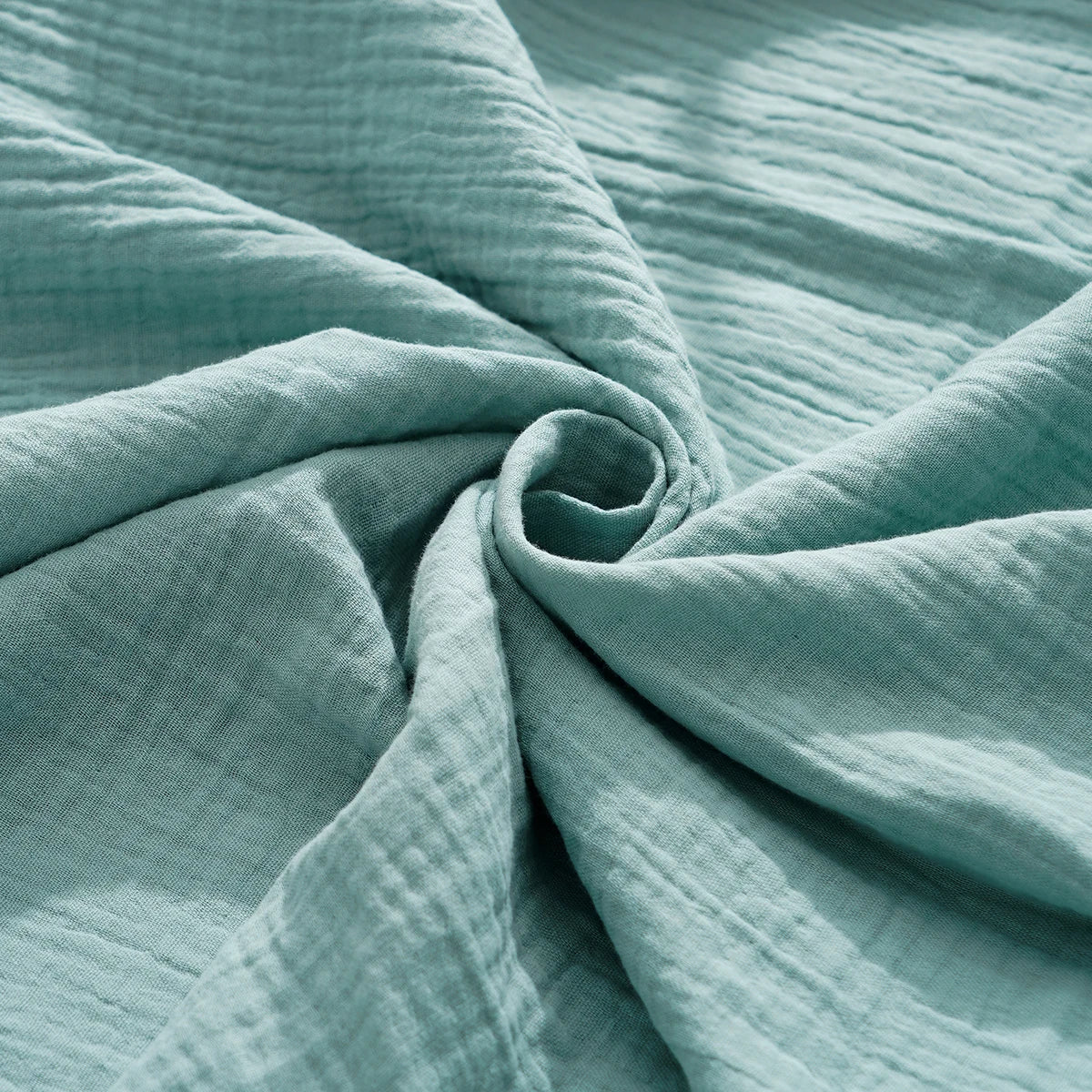 Cotton Muslin Swaddle Blanket Baby Wrap Quilt