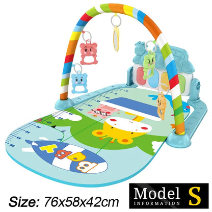 Baby Piano Fitness Gym Play Mat Early Learning