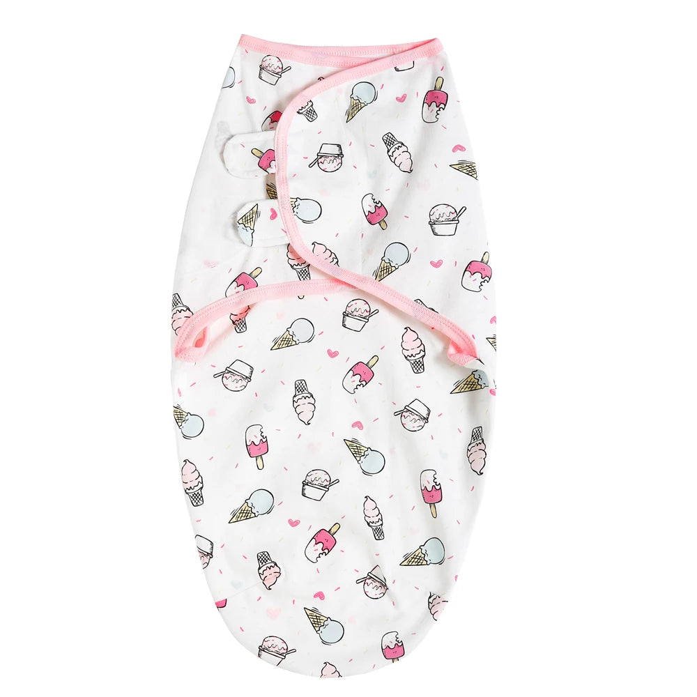 Cotton Newborn Swaddle Sleep Sack Diaper Cocoon