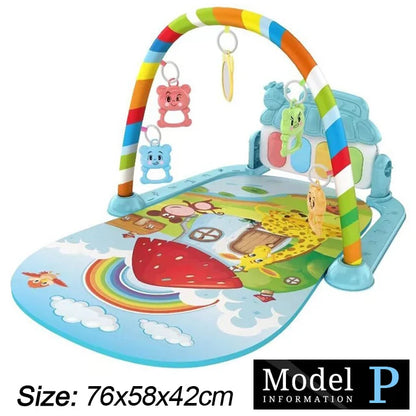 Baby Piano Fitness Gym Play Mat Early Learning