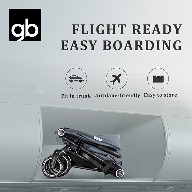 Carbon Fiber Ultra-Lightweight Travel Baby Stroller
