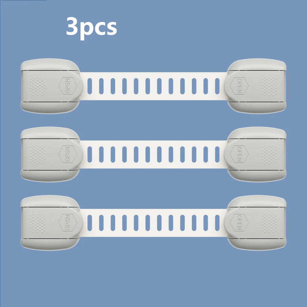 Childproof Safety Straps for Cabinets and Home Furniture