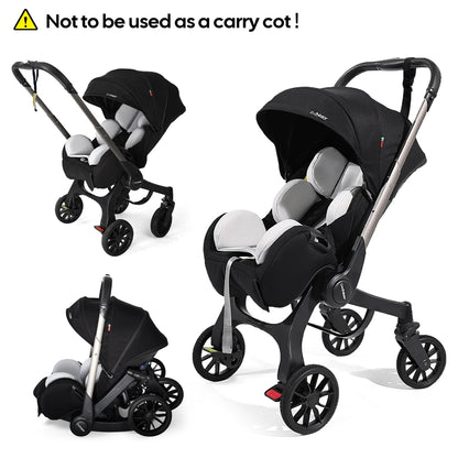 Multi-Functional Foldable Baby Stroller with Adjustable Backrest