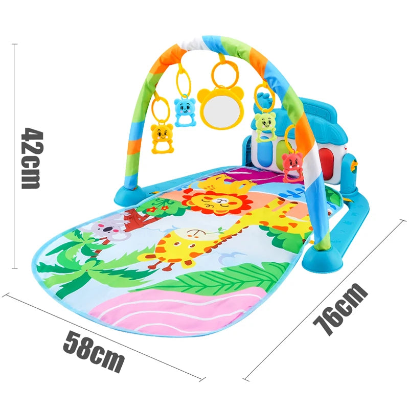 Baby Piano Fitness Gym Play Mat Early Learning