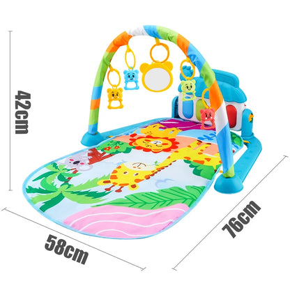 Baby Piano Fitness Gym Play Mat Early Learning