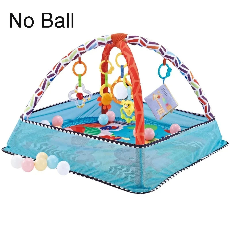 Baby Activity Gym Play Mat with Tummy Time Toys