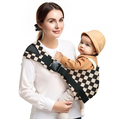 Baby Carrier with Wide Shoulder Strap Waist Stool