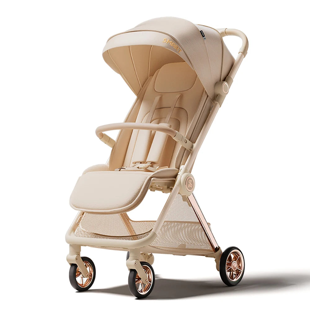 Lightweight Compact Travel Baby Stroller One-Hand Fold